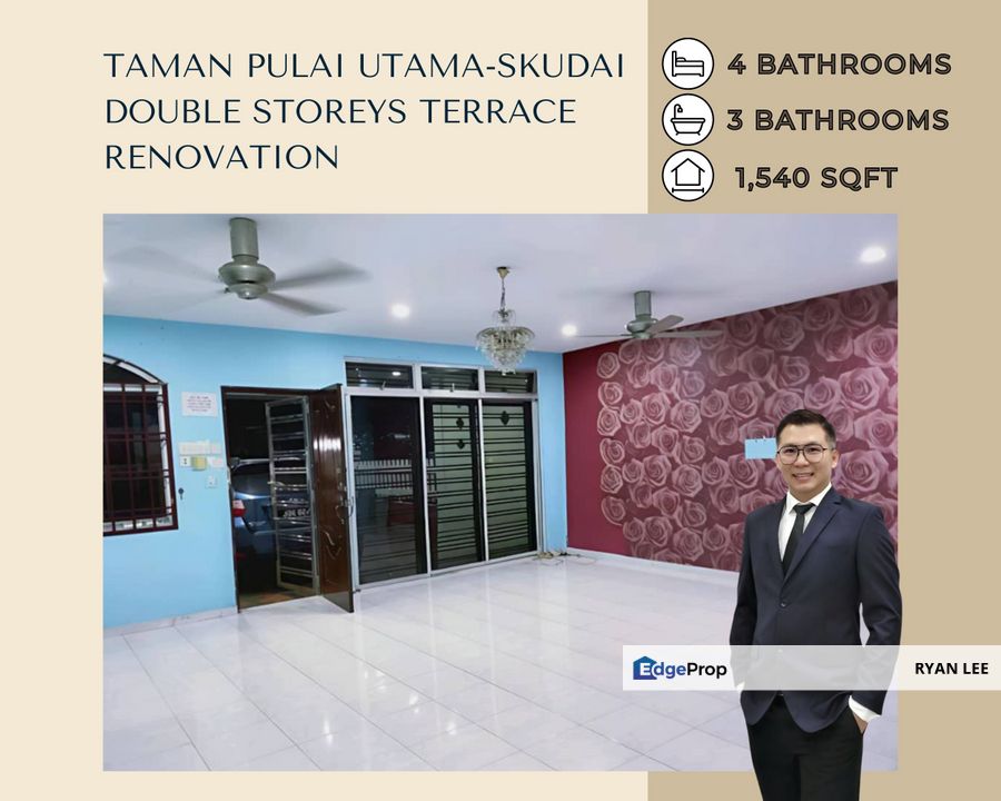 Skudai| Taman Pulai Utama| Double Storeys Terrace, Johor, Skudai