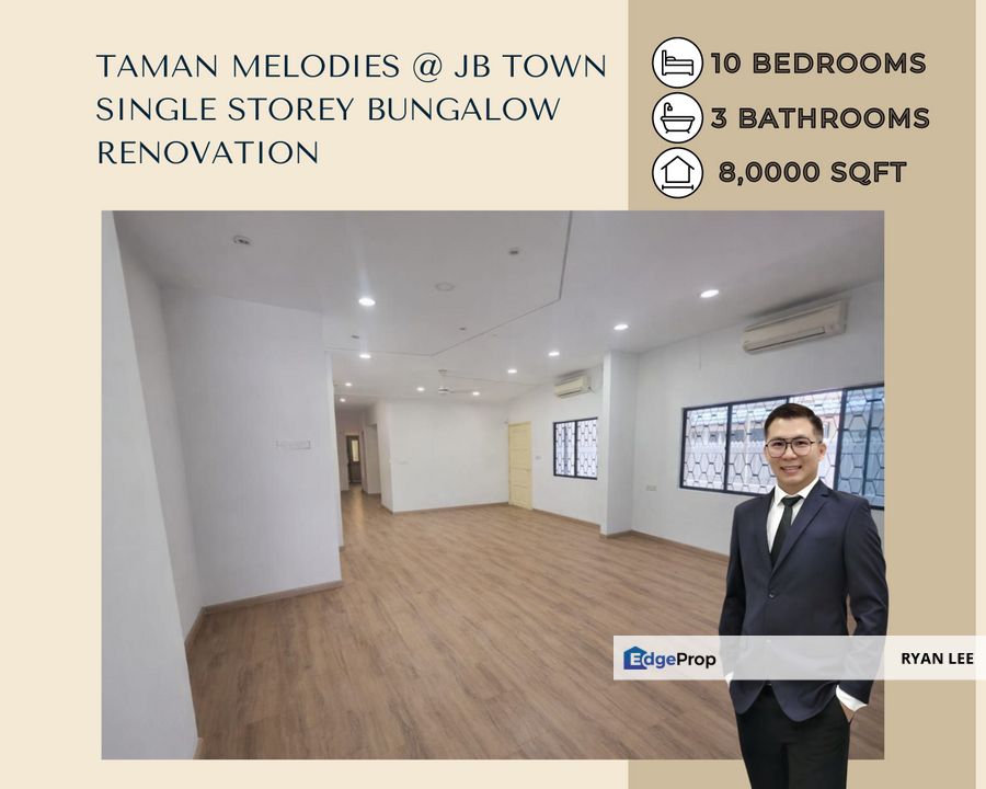 Taman Melodies| Single Storey Bungalow, Johor, Johor Bahru