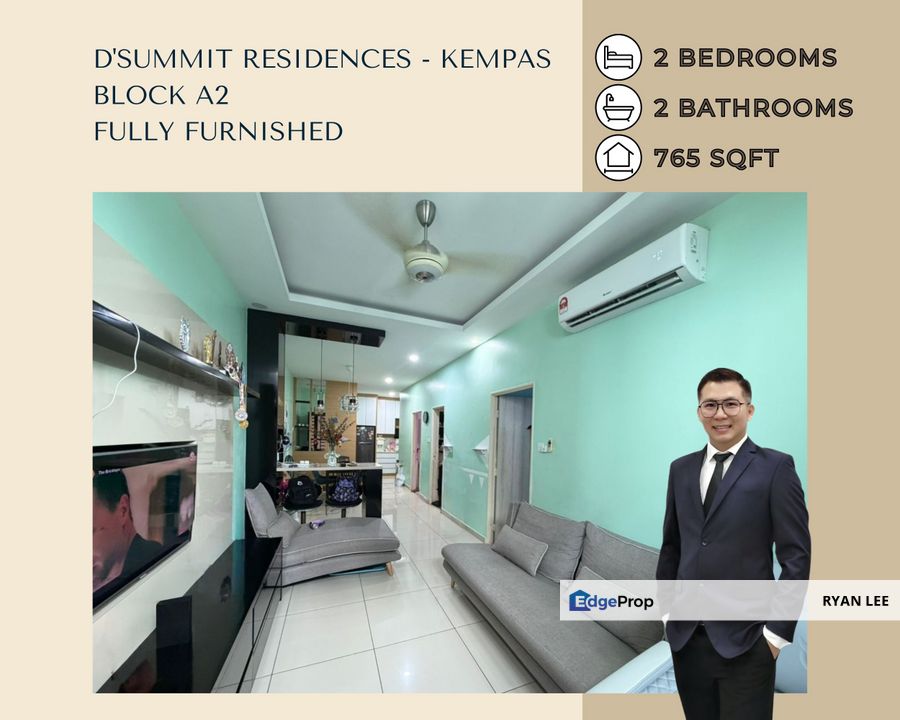 D'Summit Residences | Good Condition | easy Highway Access, Johor, Johor Bahru