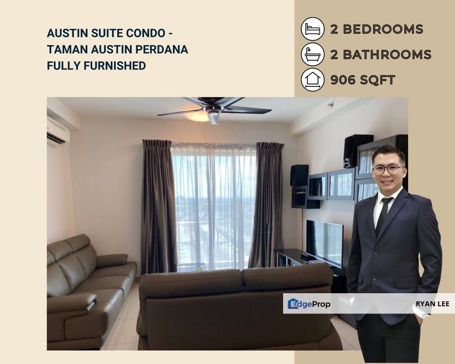 Austin Suites Apartment | Fully Furnished, Johor, Johor Bahru