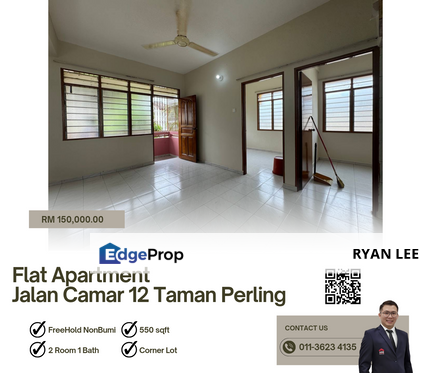 Flat Apartment Jalan Camar 12 - Taman Perling, Johor, Skudai