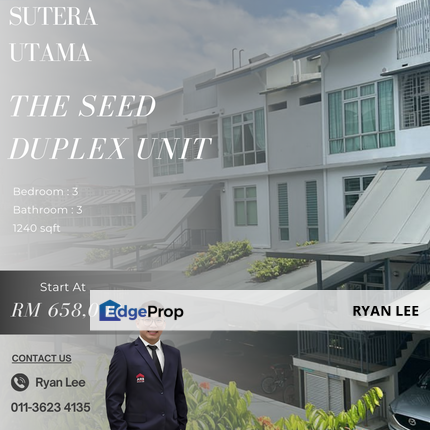 The Seed Duplex Unit Sutera Utama, Johor, Skudai