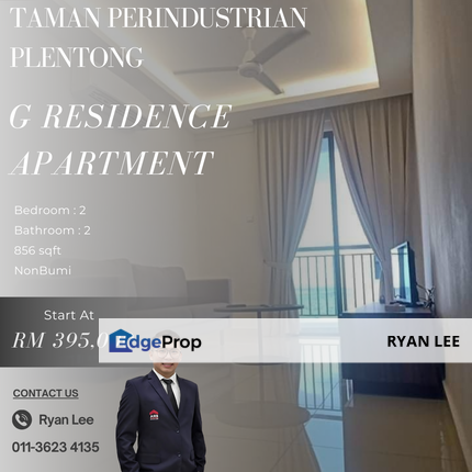 G Residence Apartment, Johor, Plentong