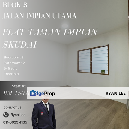 Flat Taman Impian Skudai, Johor, Skudai