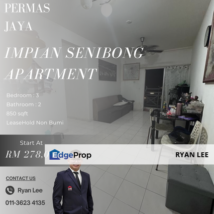 Impian Senibong Apartment, Johor, Permas Jaya/Senibong