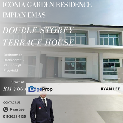 Iconia Garden Residence @ Impian Emas, Johor, Johor Bahru