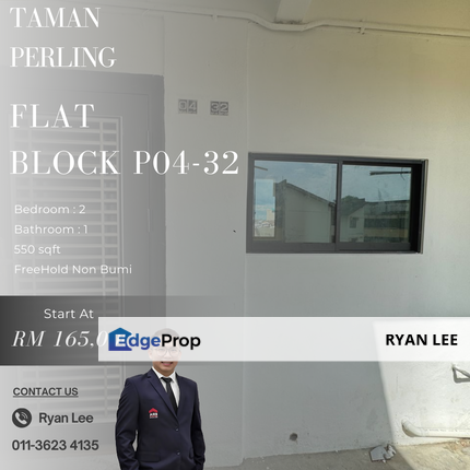 Flat Block P04-32
Taman Perling
, Johor, Skudai