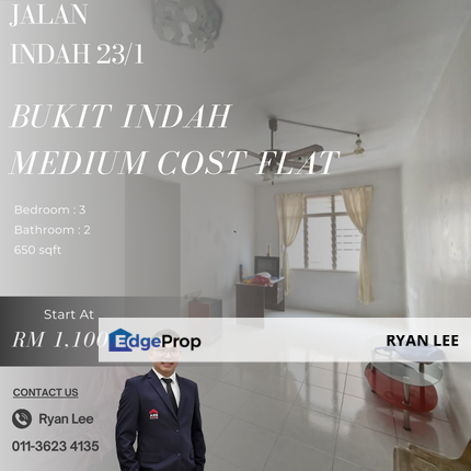 Bukit Indah Medium Cost Flat, Johor, Johor Bahru