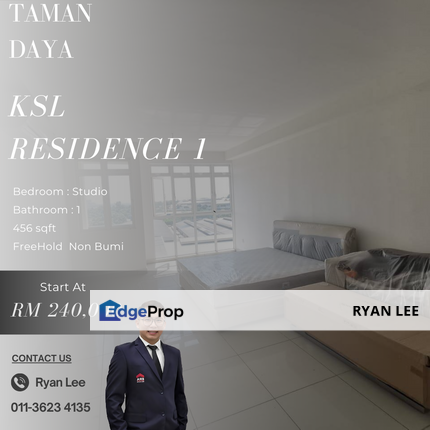 Ksl Residence 1 @ Taman Daya, Johor, Johor Bahru