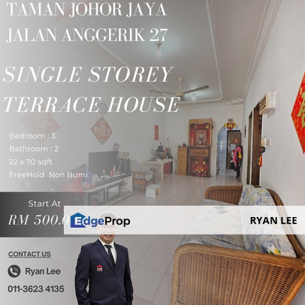 Taman Johor Jaya @ Jalan Anggerik 27, Johor, Johor Bahru