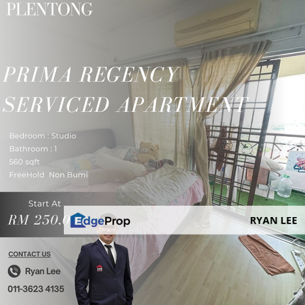 Prima Regency Serviced Apartment, Johor, Plentong