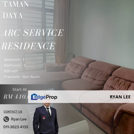 ARC Service Residence , Taman Daya, Johor, Johor Bahru