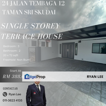 24 Jalan Tembaga 12 Taman Sri Skudai, Johor, Skudai