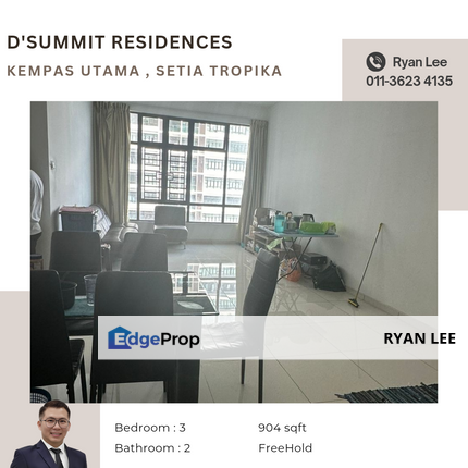 D'summit Residences, Johor, Johor Bahru