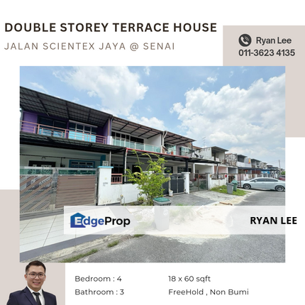 Jalan Scientex Jaya @ Senai, Johor, Senai