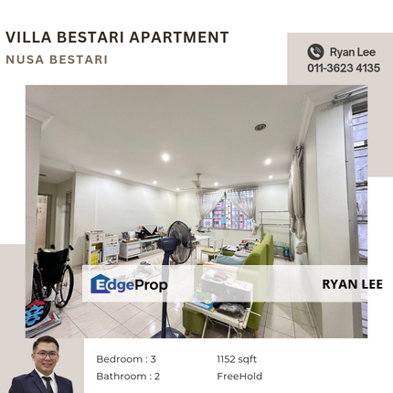 Villa bestari Apartment, Johor, Skudai