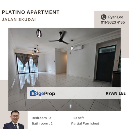 Platino Apartment @ Jalan Skudai, Johor, Johor Bahru