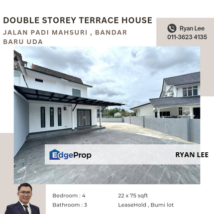 Jalan Padi Mahsuri , Bandar Baru Uda, Johor, Johor Bahru