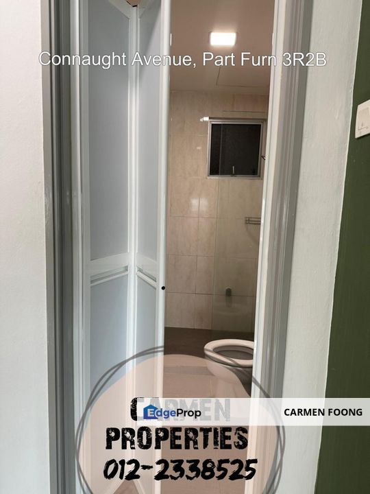 Connaught Avenue, 3 rooms 2 baths, UCSI, 5min to Taman Connaught MRT, Kuala Lumpur, Cheras