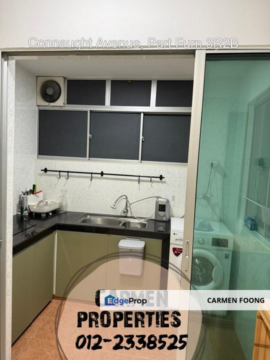 Connaught Avenue, 3 rooms 2 baths, UCSI, 5min to Taman Connaught MRT, Kuala Lumpur, Cheras