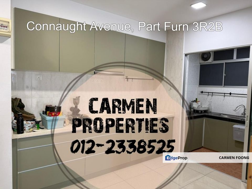 Connaught Avenue, 3 rooms 2 baths, UCSI, 5min to Taman Connaught MRT, Kuala Lumpur, Cheras