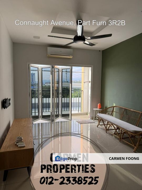 Connaught Avenue, 3 rooms 2 baths, UCSI, 5min to Taman Connaught MRT, Kuala Lumpur, Cheras