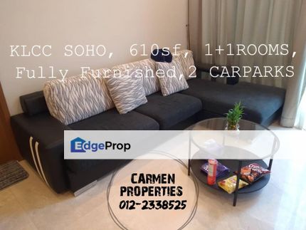 KLCC Soho Suites, 2 Rooms 2 carparks, Full Furnished, Kuala Lumpur, KLCC