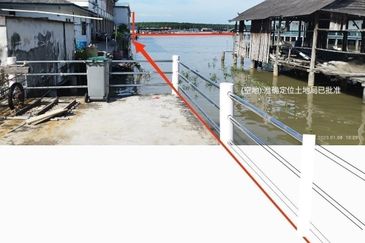 Pontian Kukup big residential land at tourism hot location for sale