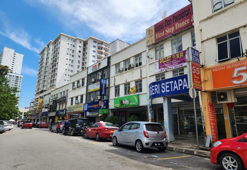 Plaza Prima Setapak Ground floor shop Below market. Walking distance Banks & Malls