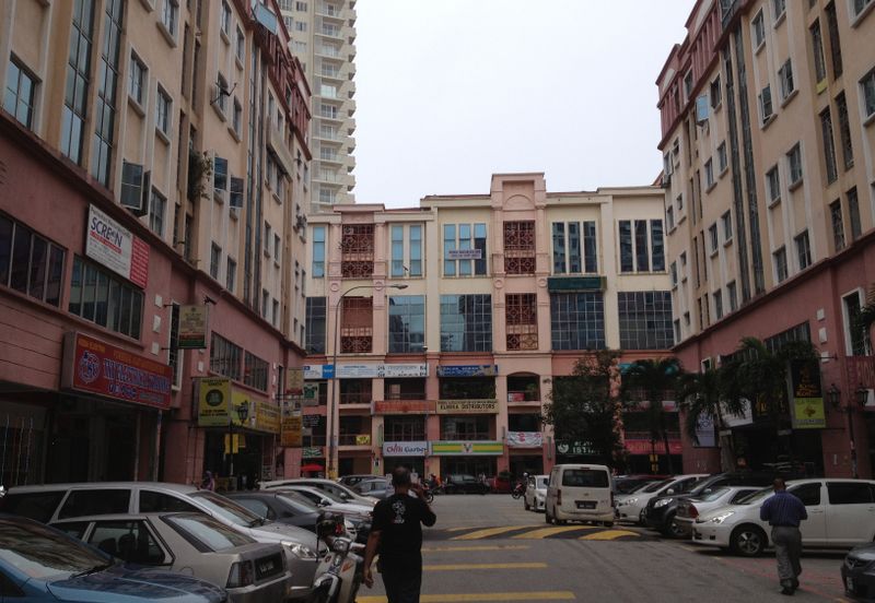 Ground floor shop for rent. Diamond Square. Setapak. Jln gombak