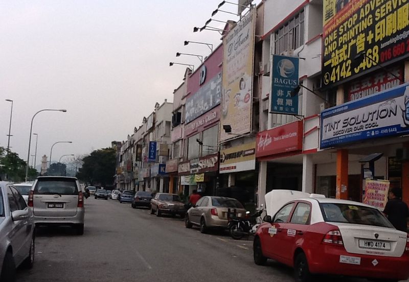 Corner shop for rent. Walking distance Banks & Malls. Crowded Commercial Area in Setapak