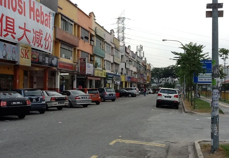 Corner shop for rent. Walking distance Banks & Malls. Crowded Commercial Area in Setapak