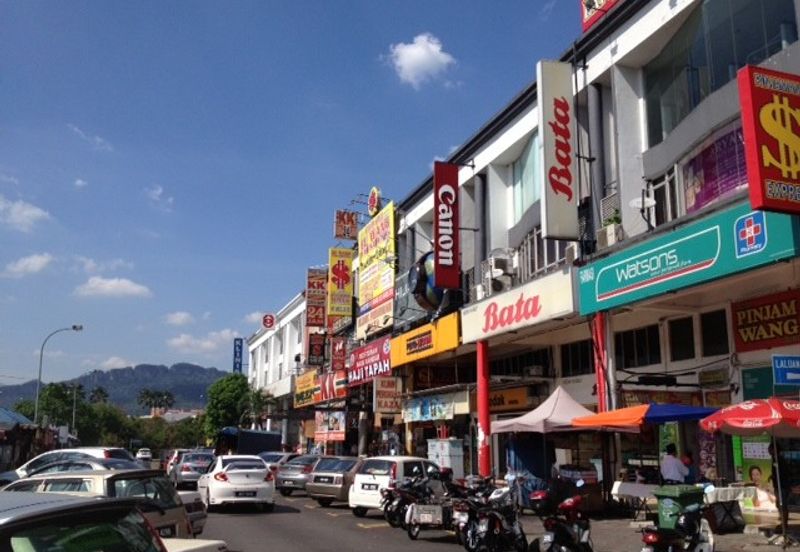 Corner shop for rent. Walking distance Banks & Malls. Crowded Commercial Area in Setapak