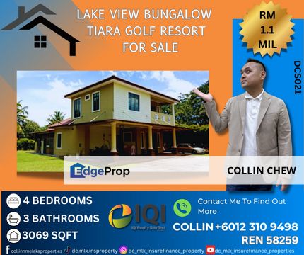 Tiara Golf Resort Melaka Bungalow For Sale, Melaka, Ayer Keroh