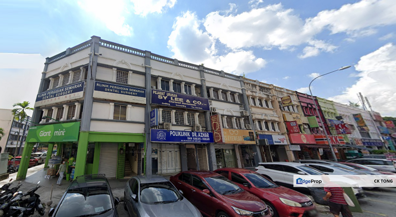 Taman Sri Rampai, Setapak, Kuala Lumpur (3 Storey) Shop for SALE, Kuala Lumpur, Setapak