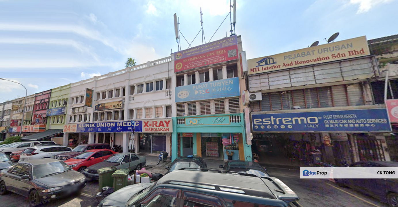 Taman Sri Rampai, Setapak, Kuala Lumpur (3 Storey) Shop for SALE, Kuala Lumpur, Setapak