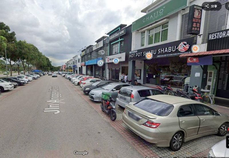 For Rent 22 x 70 1st Floor Double Storey Shoplot @ Taman Anggerik Near Impian Emas  