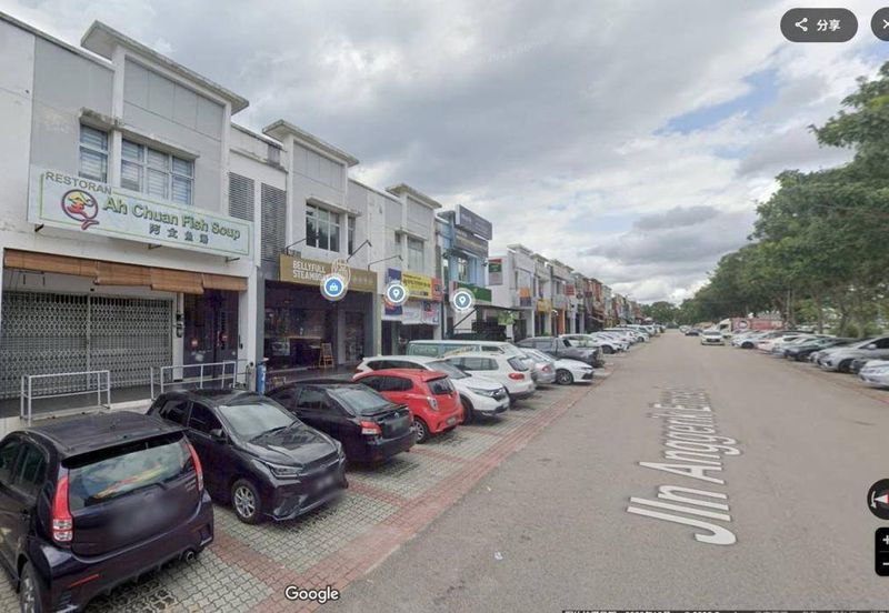 For Rent 22 x 70 1st Floor Double Storey Shoplot @ Taman Anggerik Near Impian Emas  