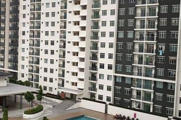 For Rent 700sqft Service Apartment -Aliff Heights Residensi @ Tampoi
