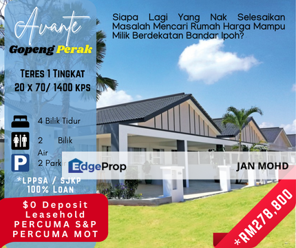 AVANTE GOPENG-SIMPANG PULAI PERAK TERES , Perak, Gopeng
