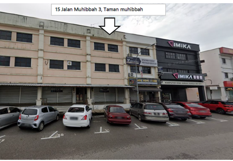 SHOP OFFICE TAMAN MUHIBBAH SEGAMAT JOHOR