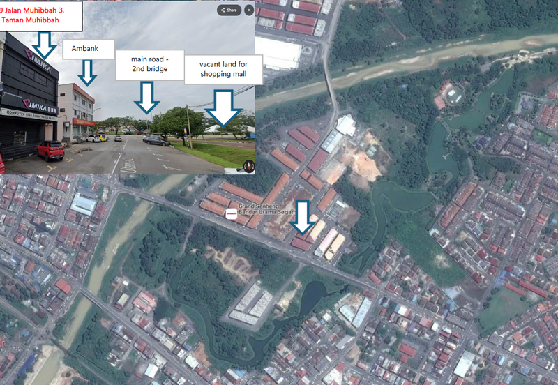 CORNER LOT TAMAN MUHIBBAH SEGAMAT JOHOR SHOPLOT