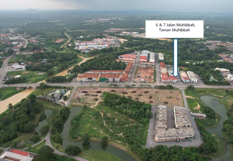 TAMAN MUHIBBAH SEGAMAT JOHOR CORNER LOT