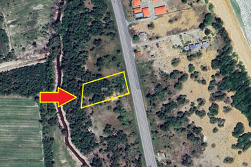 MERCHANG MARANG DEKAT PANTAI, TANAH PEMBANGUNAN 