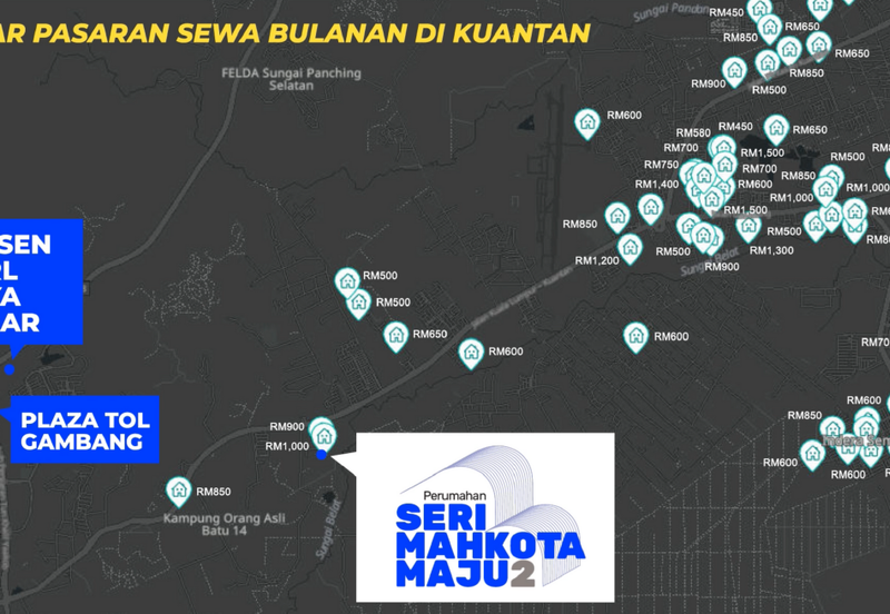SEMI-D GAMBANG, KUANTAN PAHANG 1 TINGKAT