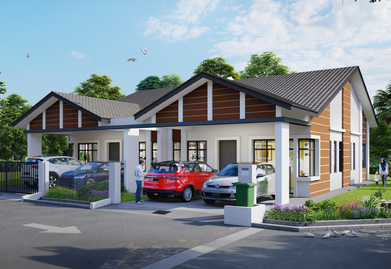 SEMI-D GAMBANG, KUANTAN PAHANG 1 TINGKAT