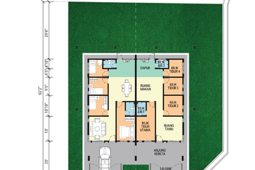 SEMI-D GAMBANG, KUANTAN PAHANG 1 TINGKAT