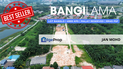 Lot Banglo Geran Individu Bangi Lama, Kajang, Selangor, Bangi