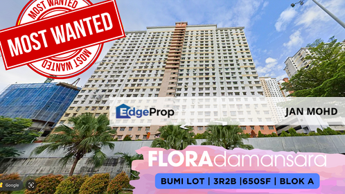 Murah Flora Damansara Blok A Damansara Perdana Petaling Jaya, Selangor, Damansara Perdana