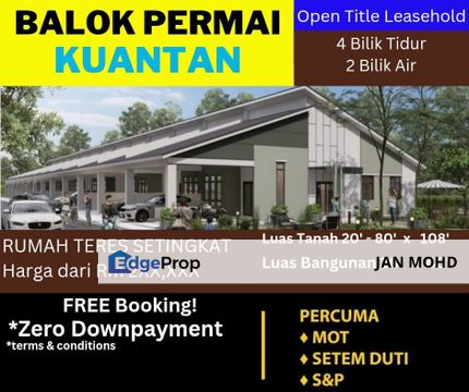 TERES BALOK PERMAI  KUANTAN PAHANG, Pahang, Kuantan